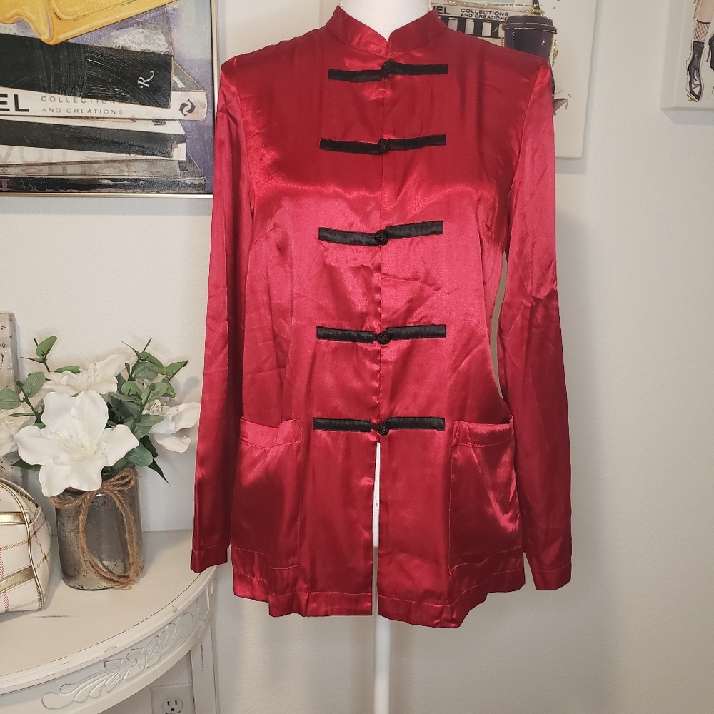 Mandarin Collar Top